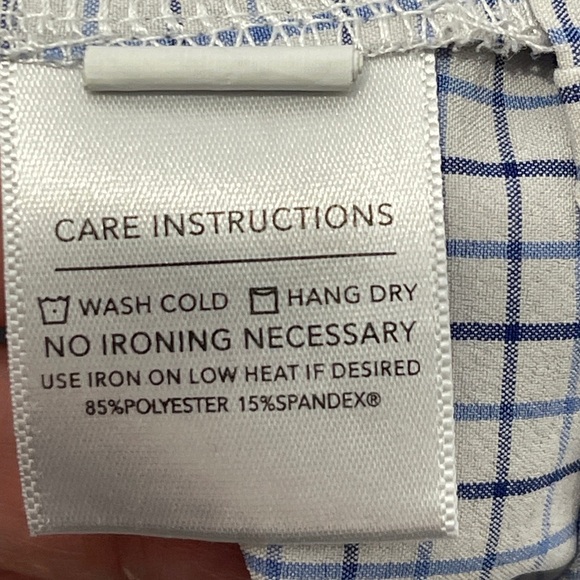 Mizzen+Main Men’s Performance Large Trim Fit Leeward Dress Sport Shirt - Picture 4 of 5